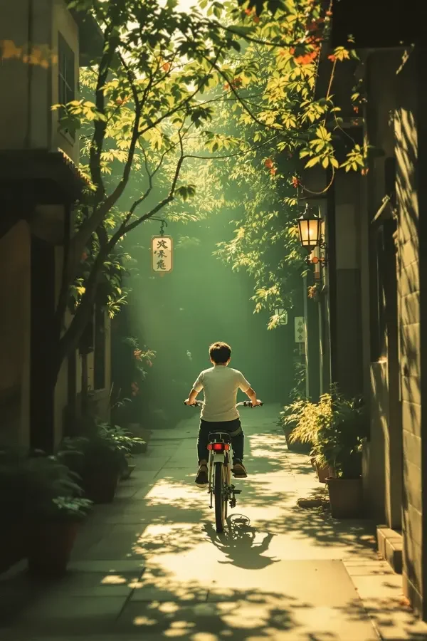 阳光灿烂的日子 电影海报